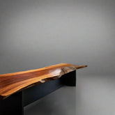 Live Edge Ambrosia Maple Desk